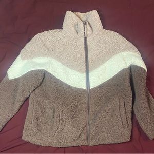 Cozy oversized Sherpa